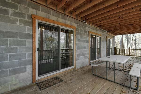 view of deck