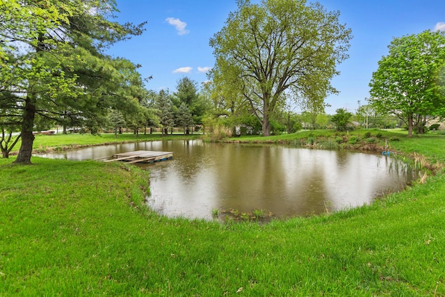property view of water