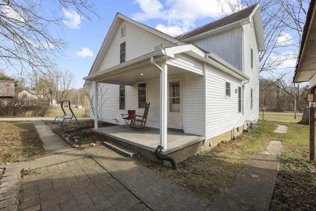 10695 State Route 93 N, Logan, OH 43138 - view of front of home featuring a porch