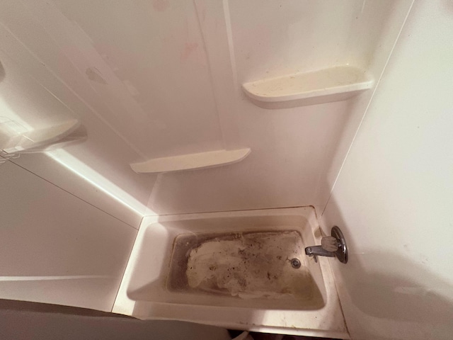 room details with walk in shower