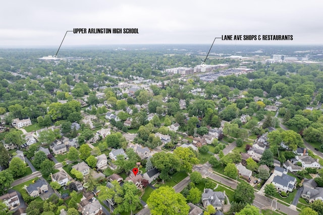 1920 Chatfield Rd, Columbus, OH 43221 - bird's eye view