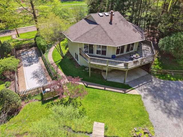 aerial view
