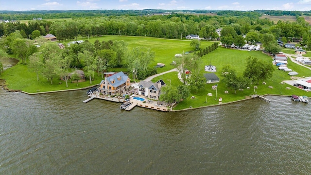 11290 Honeycreek Rd NW, Thornville, OH 43076 - drone / aerial view of a nearby body of water