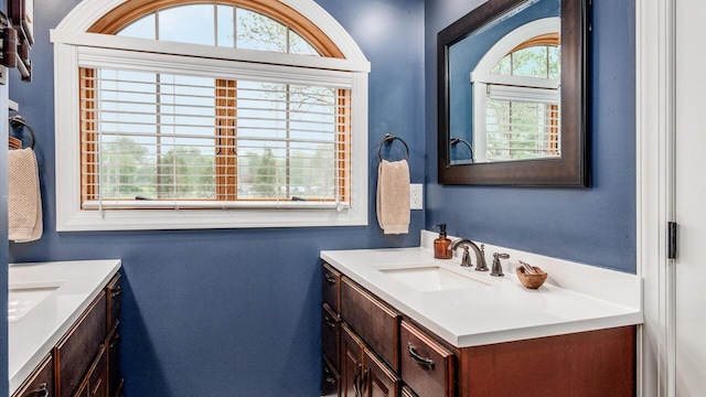 11290 Honeycreek Rd NW, Thornville, OH 43076 - bathroom featuring vanity and healthy amount of natural light