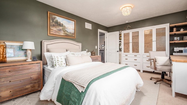 11290 Honeycreek Rd NW, Thornville, OH 43076 - bedroom featuring light carpet and an office area