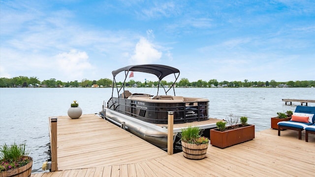 11290 Honeycreek Rd NW, Thornville, OH 43076 - dock with a water view