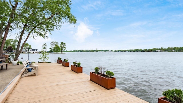 11290 Honeycreek Rd NW, Thornville, OH 43076 - dock featuring a water view