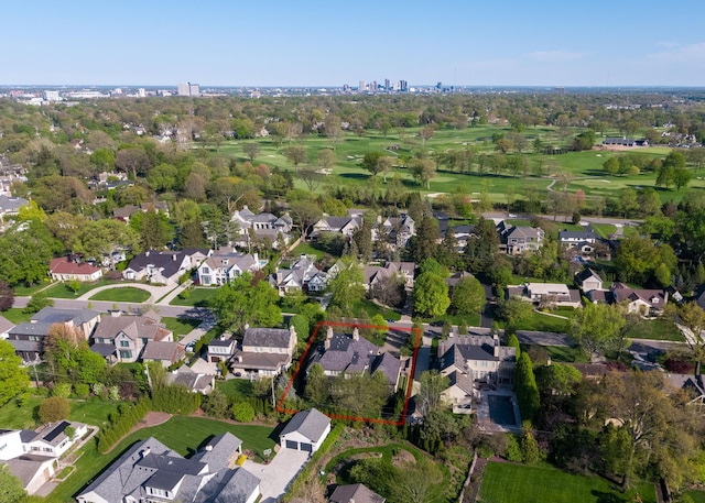 2528 Onandaga Dr, Upper Arlington, OH 43221 - aerial view of property's location featuring nearby suburban area