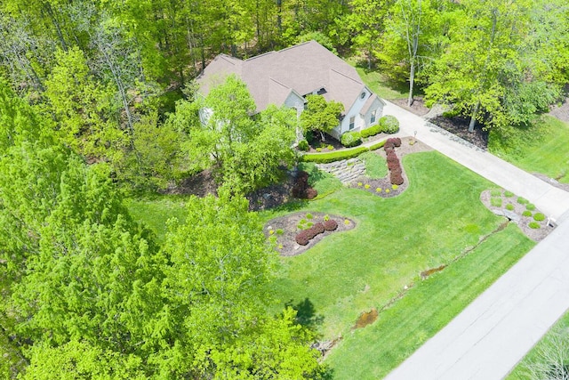 8884 Filiz Ln, Powell, OH 43065 - view from above of property