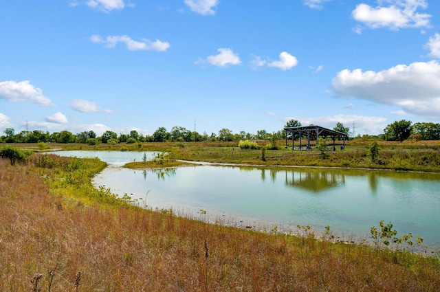 3781 Aviary Loop, Hilliard, OH 43026 - water view with a gazebo