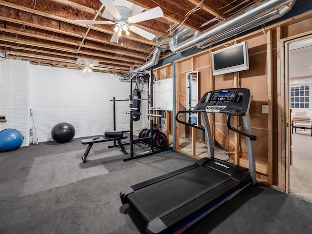 view of exercise room