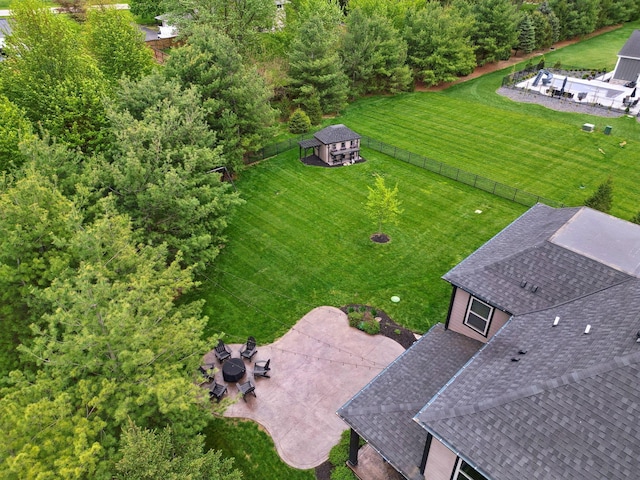 aerial view