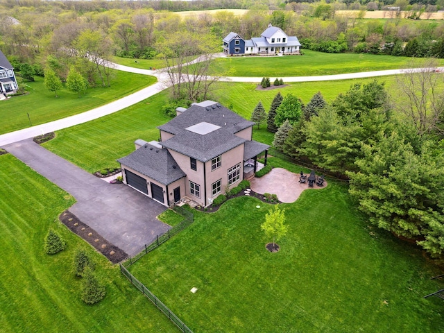 drone / aerial view