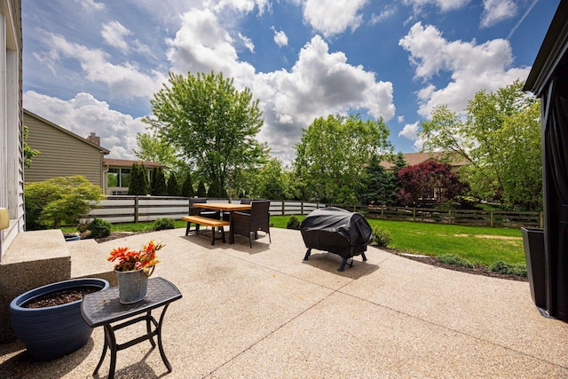 1923 Mallow Ln, Grove City, OH 43123 - view of patio featuring outdoor dining space