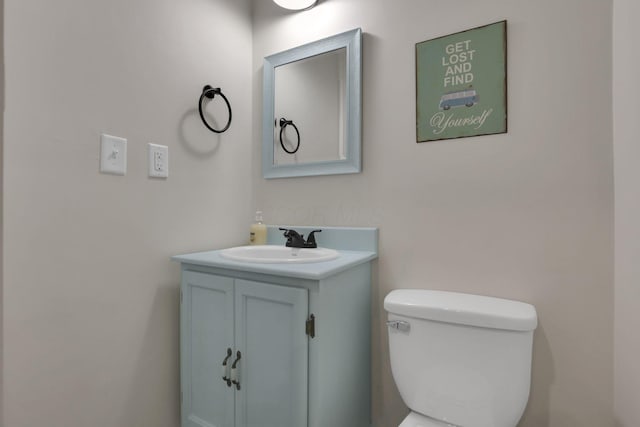 265 E St, Buckeye Lake, OH 43008 - half bath with vanity and toilet