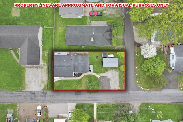 265 E St, Buckeye Lake, OH 43008 - view of property location featuring property parcel outlined