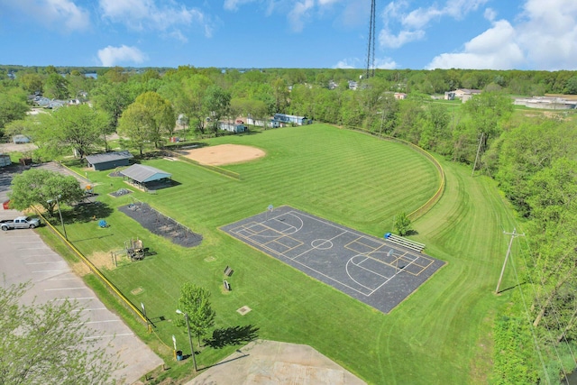 265 E St, Buckeye Lake, OH 43008 - drone / aerial view