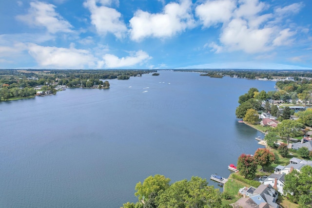 265 E St, Buckeye Lake, OH 43008 - drone / aerial view of a nearby body of water
