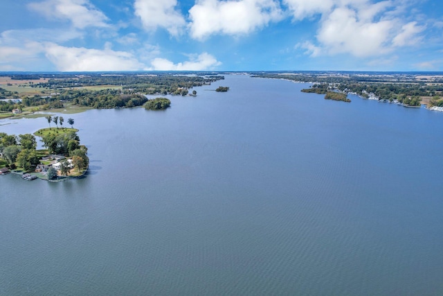 265 E St, Buckeye Lake, OH 43008 - bird's eye view of a large body of water