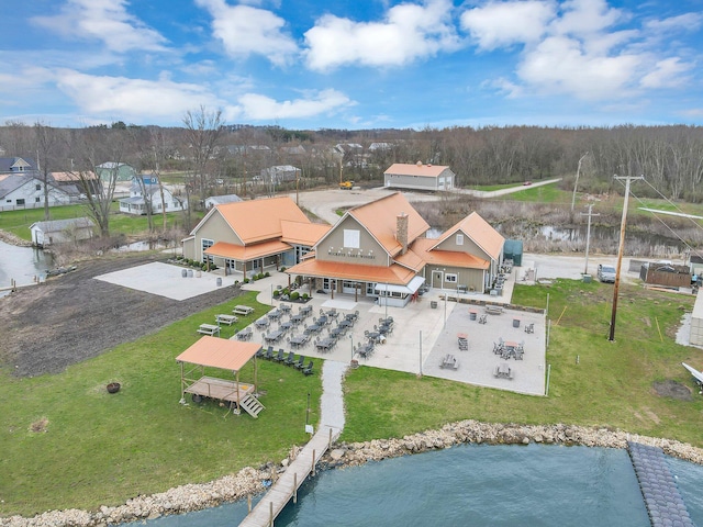 265 E St, Buckeye Lake, OH 43008 - bird's eye view of a nearby body of water