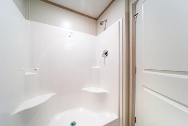 full bathroom with walk in shower