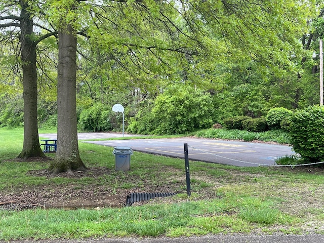 view of road