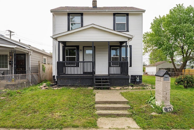 901 Campbell Ave, Columbus, OH 43223 - traditional style home with covered porch