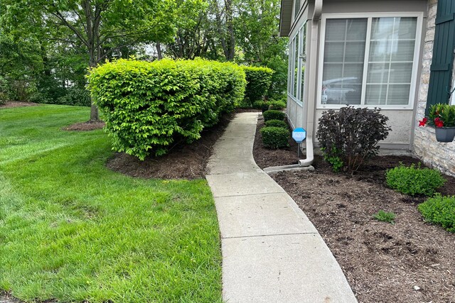 7742 Blue Juniper Dr, Westerville, OH 43082 - view of green lawn