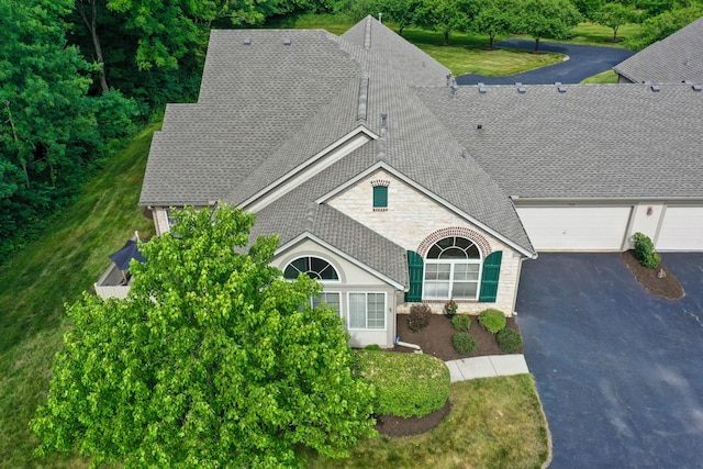 7742 Blue Juniper Dr, Westerville, OH 43082 - aerial view of property and surrounding area