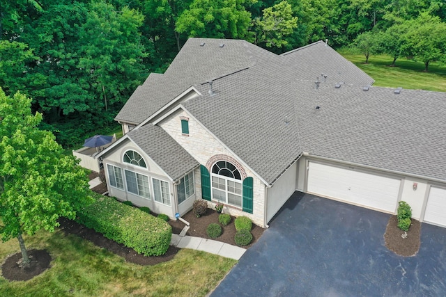 7742 Blue Juniper Dr, Westerville, OH 43082 - aerial view of property and surrounding area
