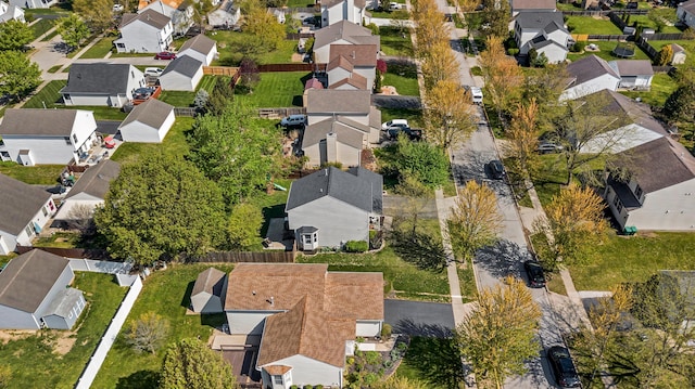 4097 Garrard Dr, Obetz, OH 43207 - aerial overview of property's location with nearby suburban area
