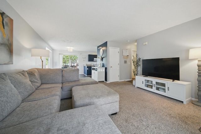 4097 Garrard Dr, Obetz, OH 43207 - living room featuring carpet flooring and baseboards
