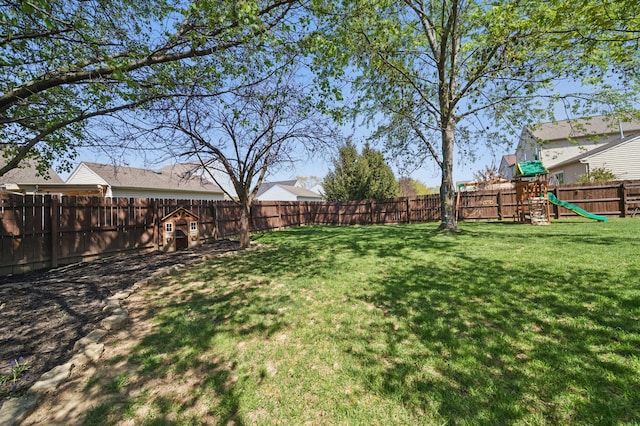 4097 Garrard Dr, Obetz, OH 43207 - view of yard featuring a playground