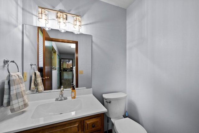 6730 Tussic Rd, Westerville, OH 43082 - bathroom featuring toilet and vanity