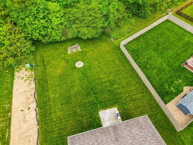 drone / aerial view