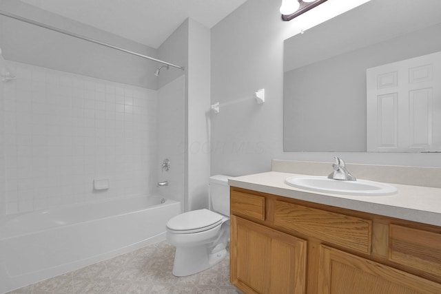 7553 Indian Creek Way, Powell, OH 43065 - bathroom featuring vanity and washtub / shower combination