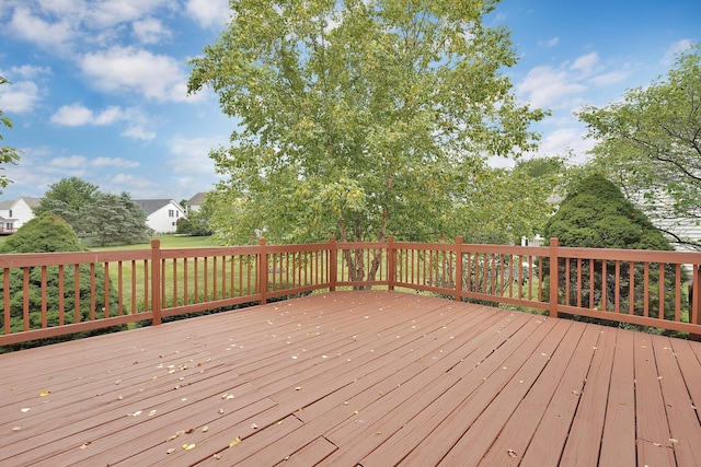 7553 Indian Creek Way, Powell, OH 43065 - view of wooden deck