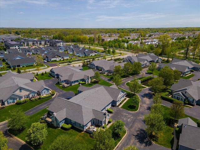 6227 Stonewalk Ln, New Albany, OH 43054 - drone / aerial view with a residential view