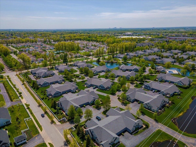 6227 Stonewalk Ln, New Albany, OH 43054 - birds eye view of property with a residential view