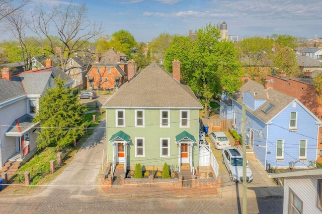 661-663 Beech St, Columbus, OH 43206 - aerial view of residential area