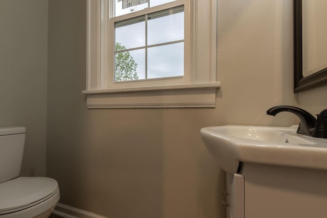 730 Forest Rose Ave, Lancaster, OH 43130 - bathroom with toilet and vanity