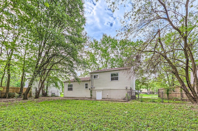 view of rear view of house