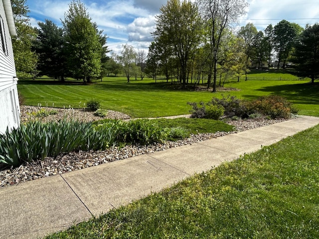 12601 Vincent Rd, Mount Vernon, OH 43050 - view of property's community featuring a lawn and view of wooded area