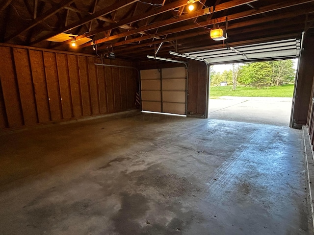 12601 Vincent Rd, Mount Vernon, OH 43050 - garage with a garage door opener