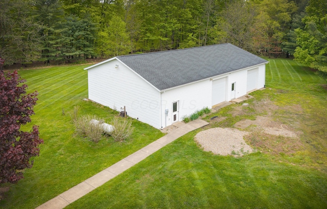 12601 Vincent Rd, Mount Vernon, OH 43050 - aerial view of property and surrounding area featuring a heavily wooded area