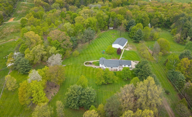 12601 Vincent Rd, Mount Vernon, OH 43050 - view of subject property featuring a heavily wooded area