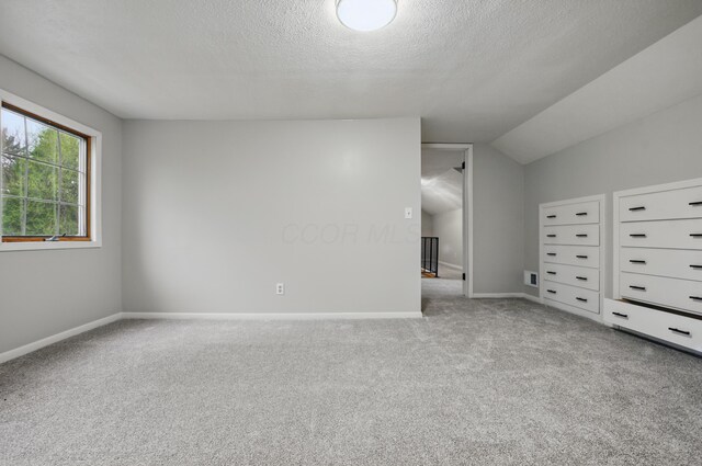 1899 S Main St, Mansfield, OH 44904 - additional living space with lofted ceiling, carpet flooring, and baseboards