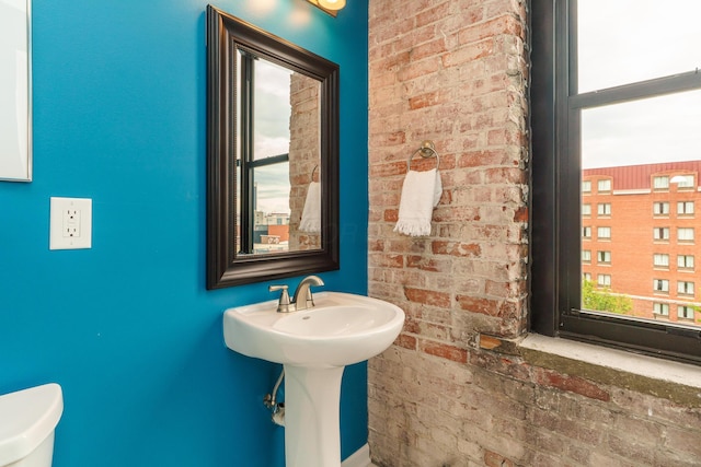 bathroom with toilet