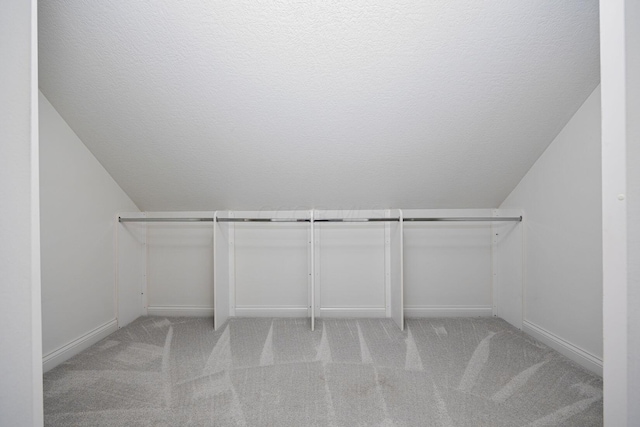 382 Beecher Rd, Columbus, OH 43230 - walk in closet featuring carpet flooring and lofted ceiling