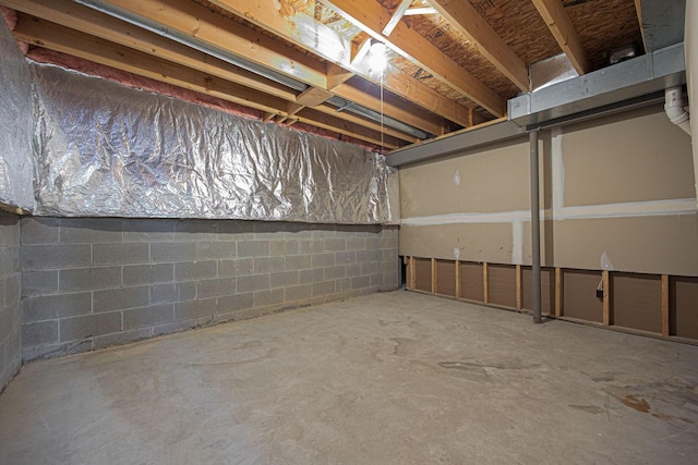 382 Beecher Rd, Columbus, OH 43230 - view of unfinished below grade area